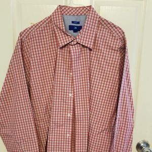 Egara Red & Blue Check Sport Shirt